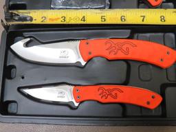 Browning RMEF Three Piece processing Knife Set