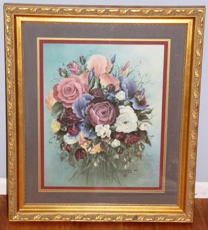 Framed and Signed Limited Edition Print by Glynda Turley