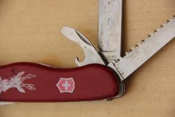 Victorinox Swiss Army Knife and CRKT Triumph N.E.C.K.