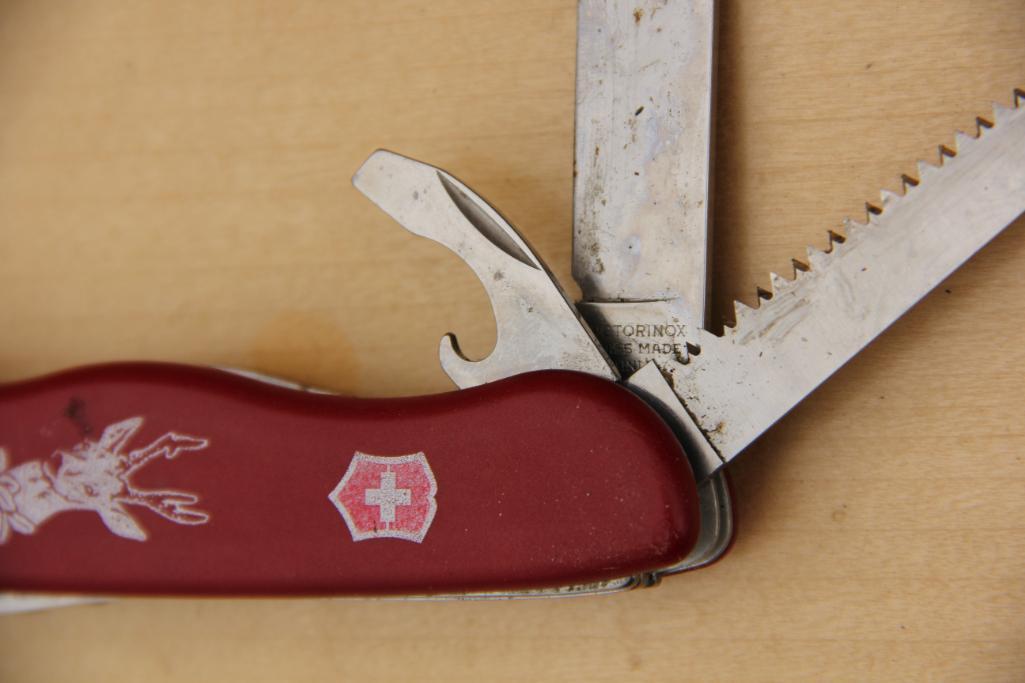 Victorinox Swiss Army Knife and CRKT Triumph N.E.C.K.