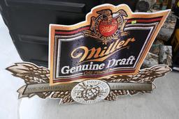 Miller Genuine Draft (The Northwest is a Cool Place) Metal Sign