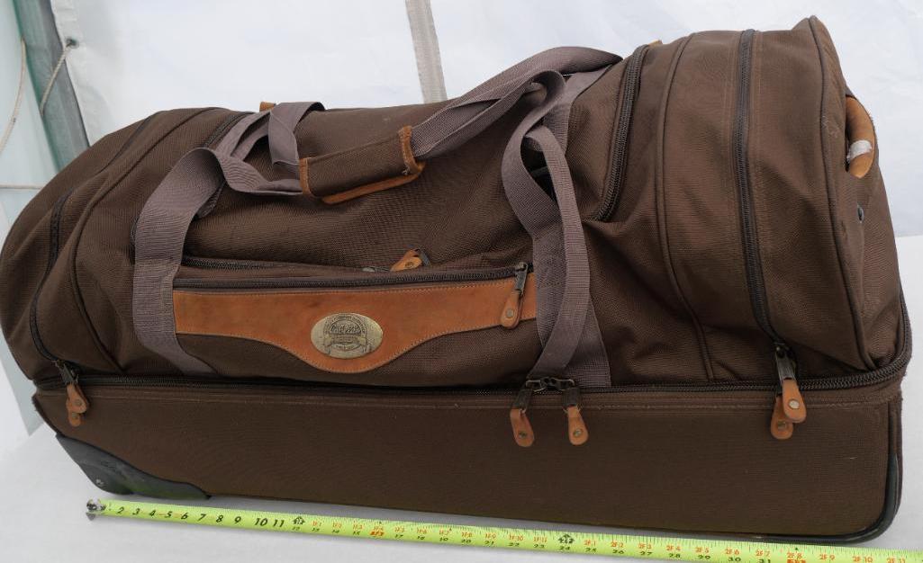 Large Cabela's Brown Duffle Bag