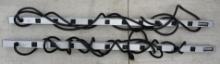 Two 48" Wire Mold Plug In Outlet Center Power Strips