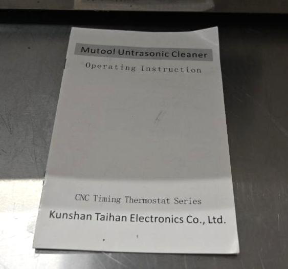 Multool Digital Ultrasonic Cleaner
