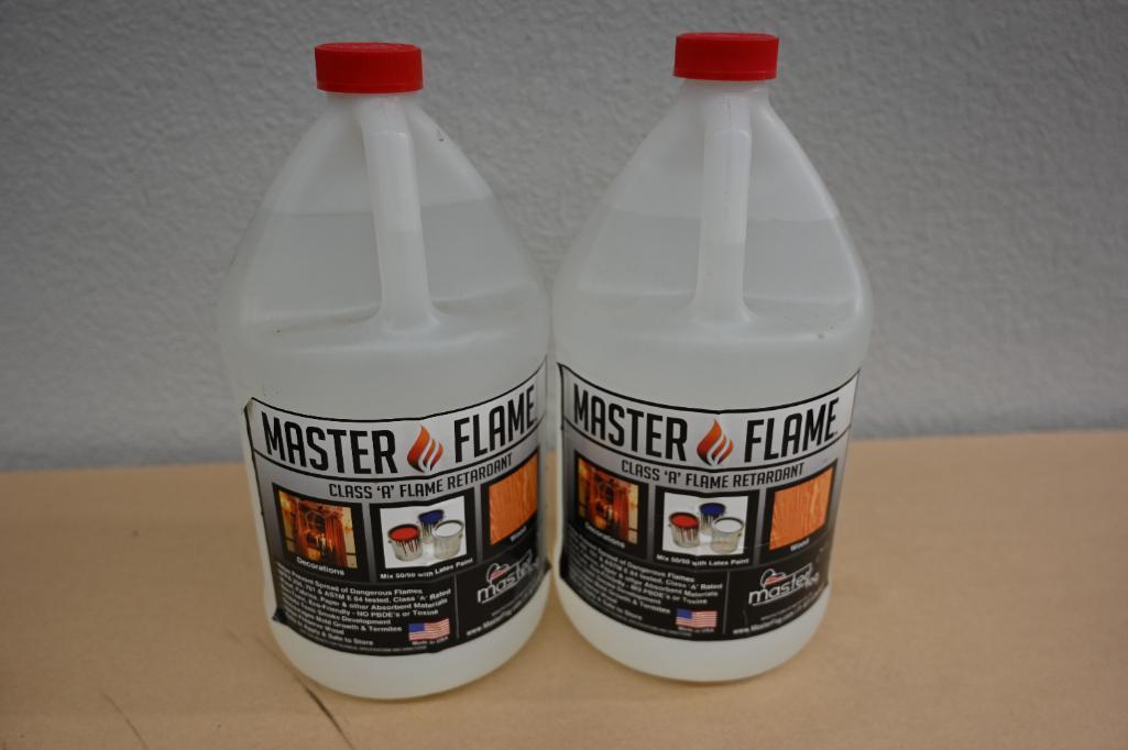 Two Gallons of Master Flame Retardant