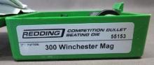 Redding 55153 Competition Micrometer Top Seating Die for 300 Winchester Magnum