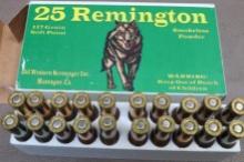 Old Western Scrounger 25 Remington Ammunition