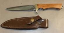 Rare Smith and Wesson 6050 Fisherman Knife in Sheath
