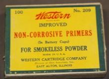 Approximately 87 Western No. 209 Non-Corrosive Primers *NO SHIPPING*