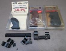 Handgun Grips, Scope Base Assortment
