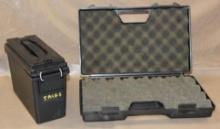 Berry's Poly Ammo Can and Intratec Foam-Lined Handgun Case