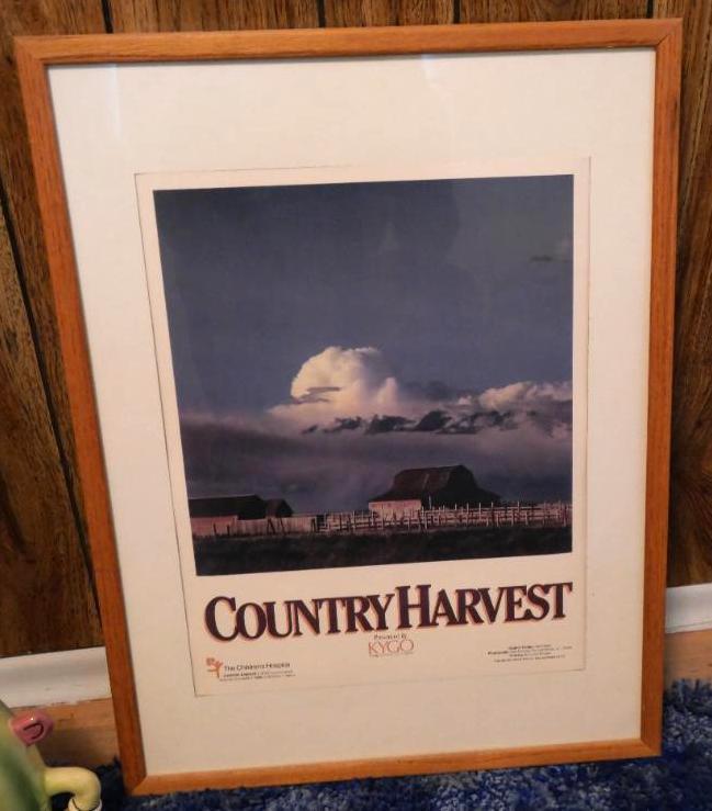 KYGO Country Harvest Framed Print