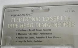 New Old Stock Realistic Cassette Tape Head Demagnetizer