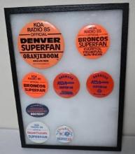 KOA Broncos / Nuggets Collector Buttons