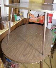 Two Vintage Formica Top Tables