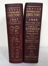 1947 & 1948 Denver Householders Directories