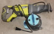 Reciprocating Saw and Star Utility Pump