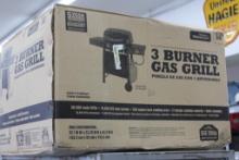 3-Burner Gas Grill New in Box No. 3A