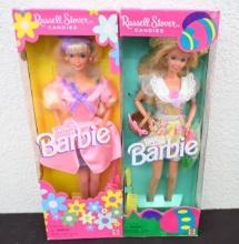 Two Russel Stover's Candies Special edition Barbies