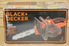Black and Decker 20V 10" Chainsaw