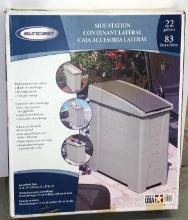 Suncast 22 Gallon Side Station Container