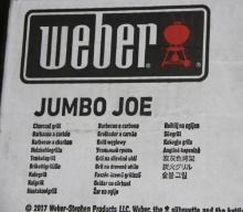 Weber Jumbo Joe 18" Charcoal Grill